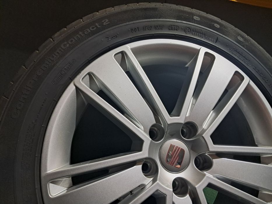 17" SEAT Alhambra, Leon, Ateca, Altea, Exeo Оригинални джанти 5х112