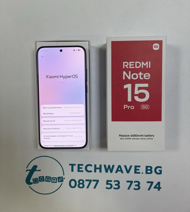 Xiaomi Redmi Note 15 Pro 256GB Black
