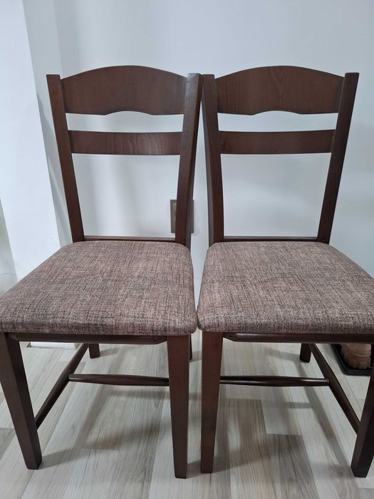 Ретро стол тапициран 4бр