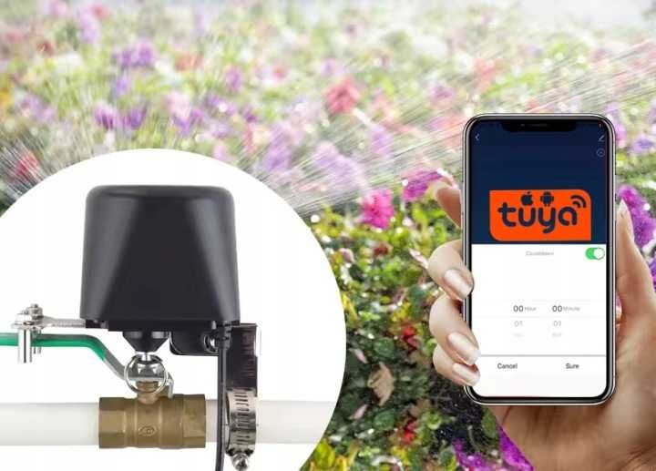 WiFi задвижка за кран за вода и газ Tuya (Нова)