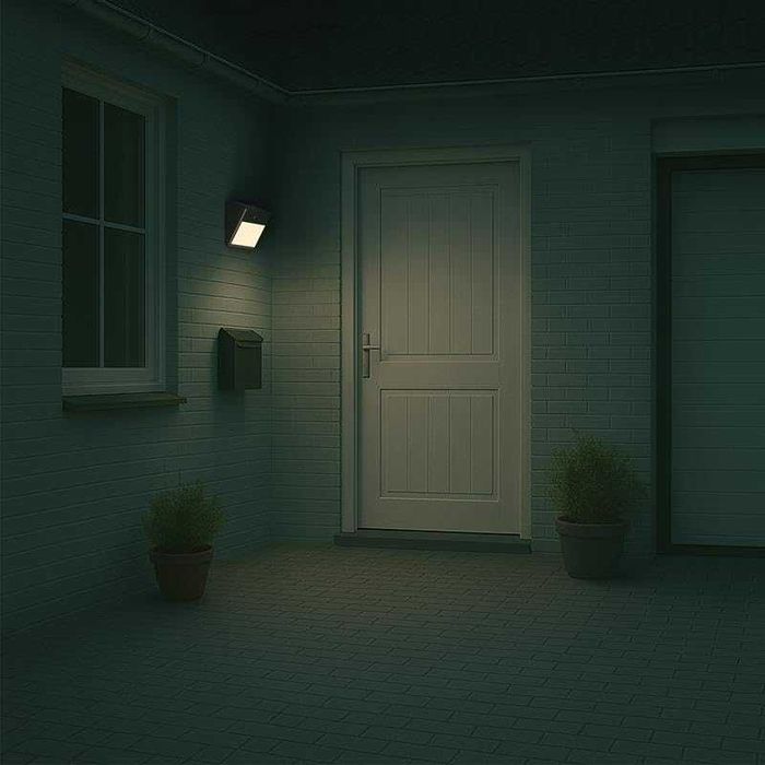 LSC Smart Connect соларна стенна лампа с КАМЕРА 1296 p, Wi-Fi, IP66