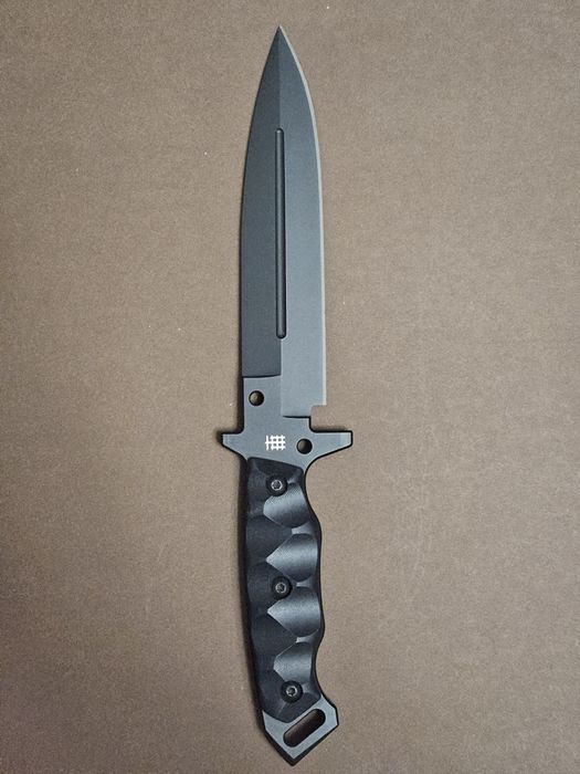 Cutit cu Lama Fixa Halfbreed MIK-01P Medium Infantry Knife D2