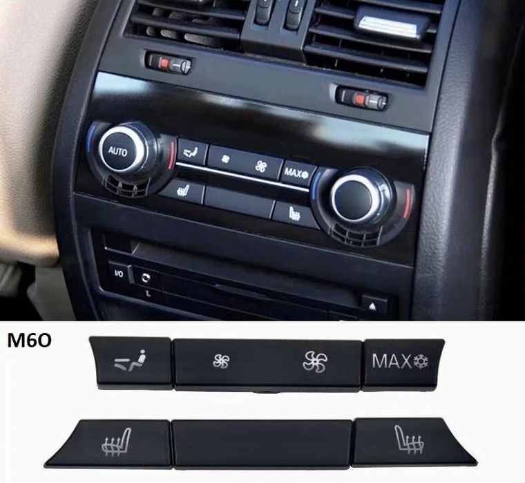 Комплект Капачета бутон конзола климатик BMW 7 F01 5 F10 F11 бмв ф10