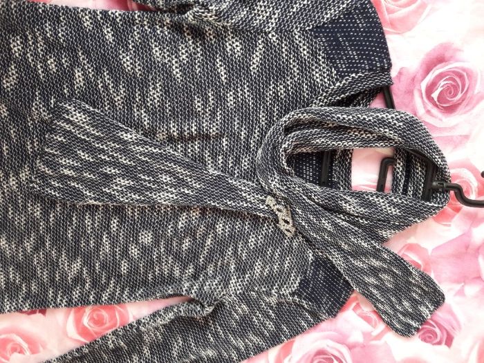 Дамска блуза меланж с шал