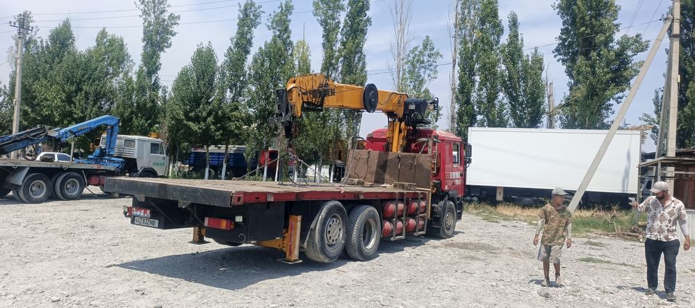 Man 2000yil, 7.5t. 26m strela, socan.