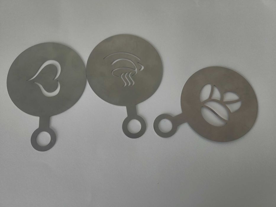 Stilou barista latte art + forme decorare cafea
