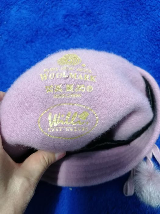 Căciuliță pentru dame, 100% lână de calitate