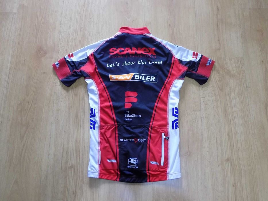 вело джърси giordana тениска шосейно колоездене мъжко оригинална XXL/S