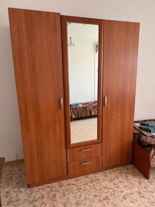 Кровать, 2 тумба, шкаф