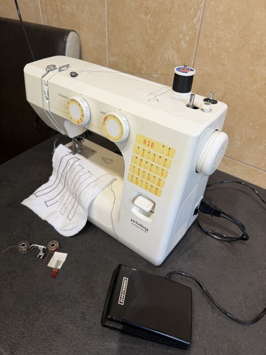 Masina de cusut Privileg coase materiale groase