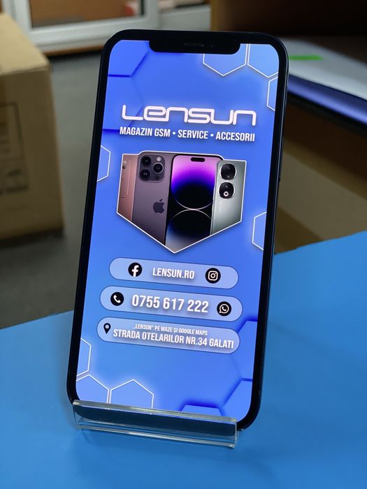 Apple iPhone 12 128GB, Garantie 12 luni | Lensun