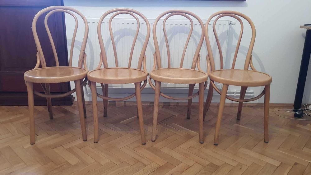 Scaune Thonet lemn masiv stil vintage