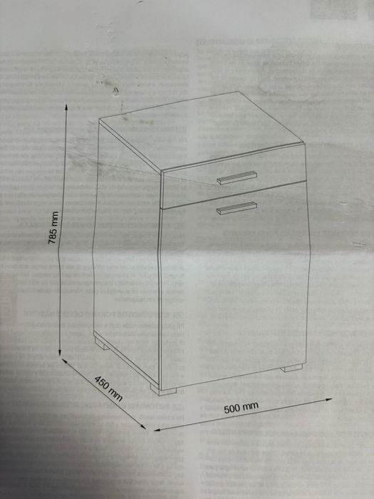 Corp mobila bucătărie depozitare cos gunoi