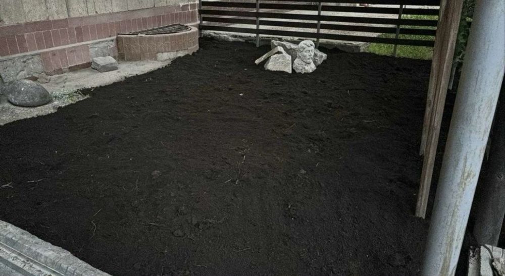 Чернозём в мешках