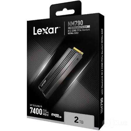 SSD NVme Lexar 2-TB 7400 Mbps (С Радиатором) Nm790 M.2 PCI-e 4.0 Gen4