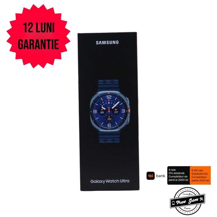 Samsung Galaxy Watch Ultra 47mm LTE + GPS Titanium Blue - GARANTIE 12 LUNI | TrueGSM