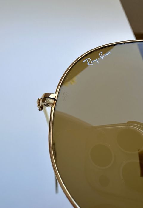 Ray Ban B&L USA Aviator G15 лещи сиви/зелени;нови с калъф