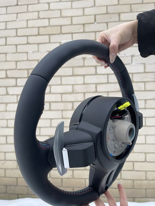 Руль на bmw чёрный E70 E90 E83 E89 / руль на ешку / бмв руль