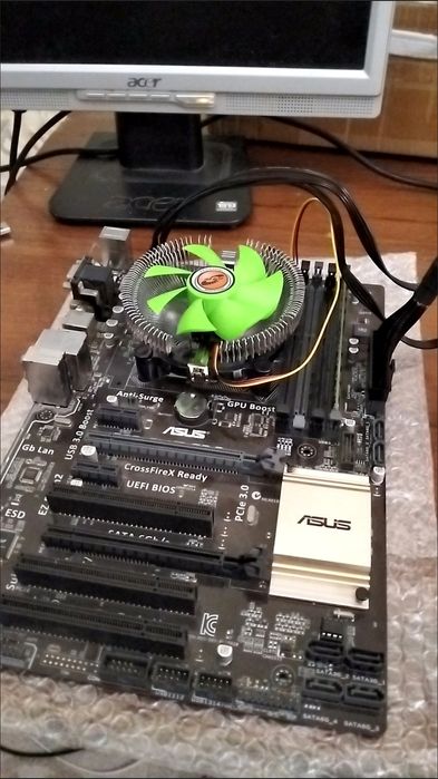 Материнская плата B85 с процессором