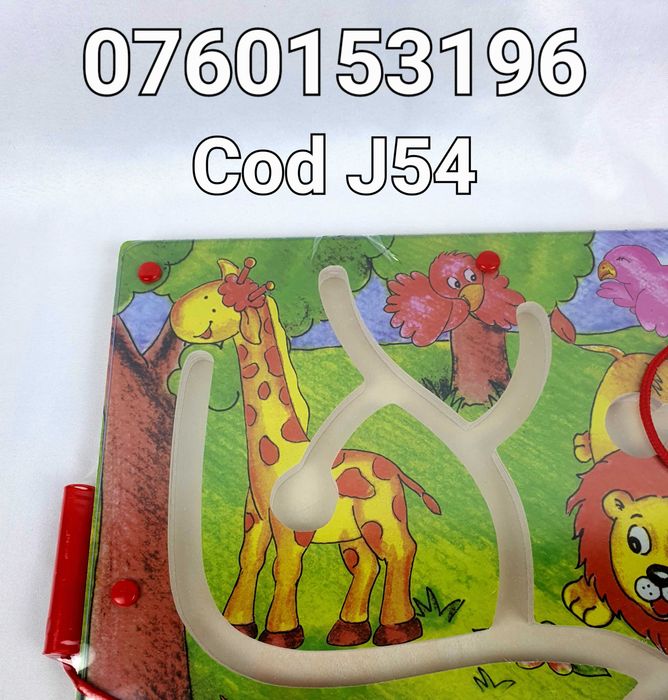 Labirint magnetic cu animale-Dezvolta activitatile motorii fine - J54