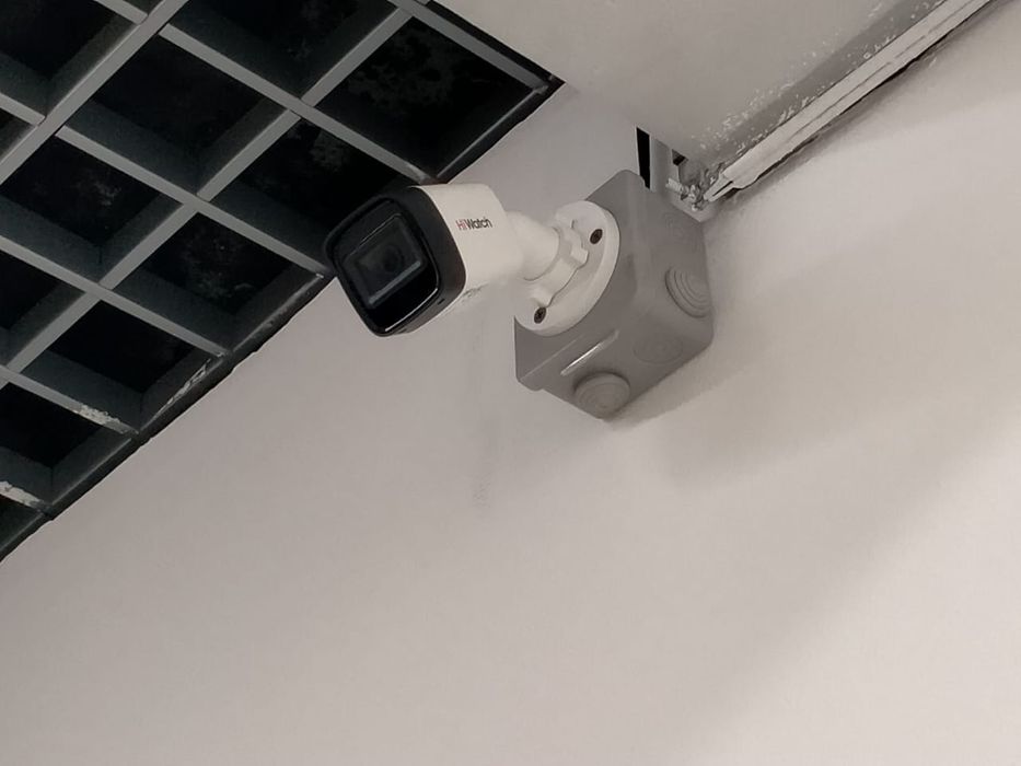 Установка видеонаблюдения в помещениях