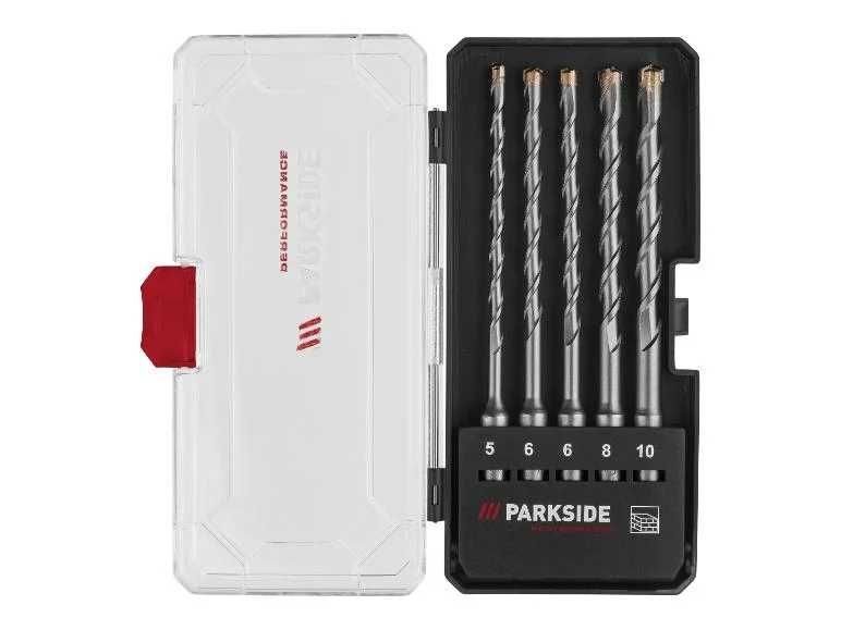 Set 5 burghie parkside performance beton armat PSBSP 5 A1  L 160 mm