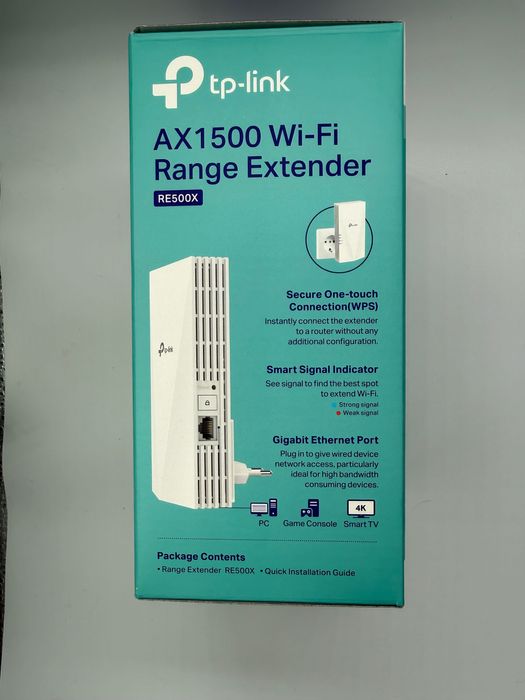 Tp Link Extender AX1500 RE500X Full Box Nou