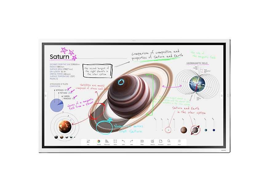 } Samsung Flip Pro WMB E-Board Interactive Display