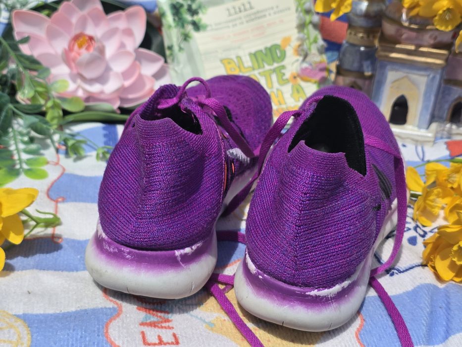 Nike Free Run лилави кецове