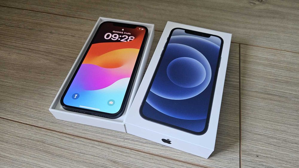 iPhone 12 Black 64GB | Baterie 87% | Stare Excelentă