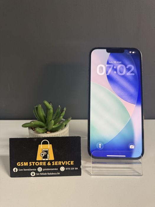 Iphone 13 Pro Max 256Gb Sierra Blue 2 Ani Garantie Gsm Store&Service