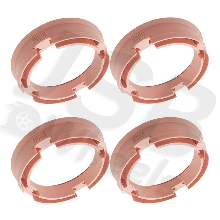 Set inele de centrare jante 72.6-57.1 mm VW,Seat,Skoda,Audi