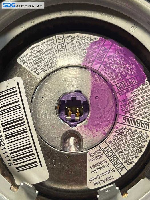 Airbag de pe Volan Volkswagen Golf 6 2008 - 2014 Cod 5K0880201D [B2685]