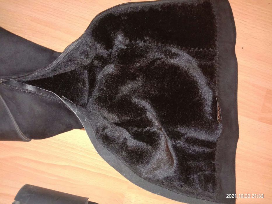 Сапоги женские, платформа