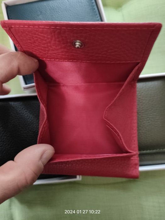 Портмоне  естествена кожа