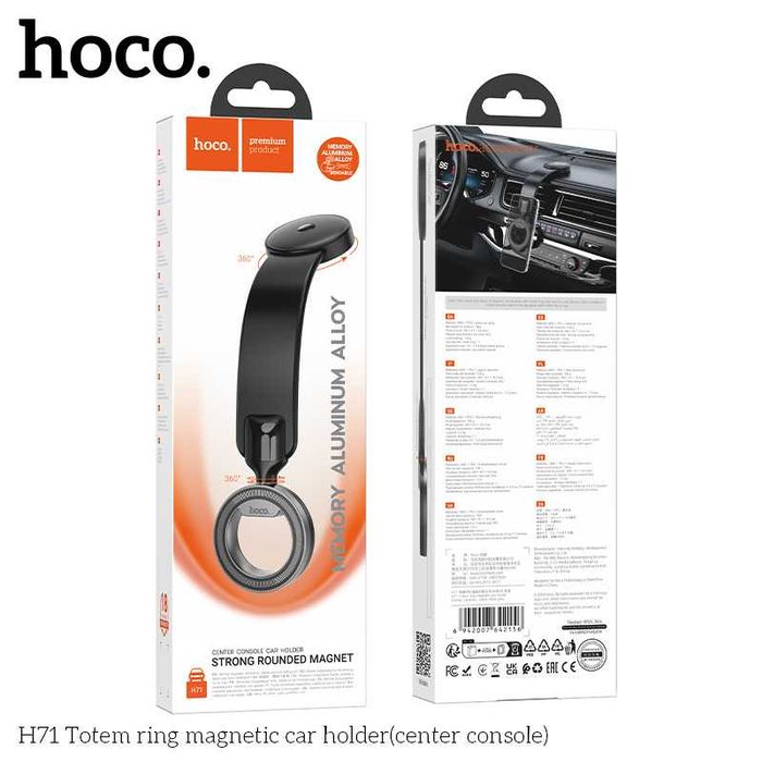Hoco H71 Магнитный Авто Держатель 360 MagSafe For iPhone 15 16