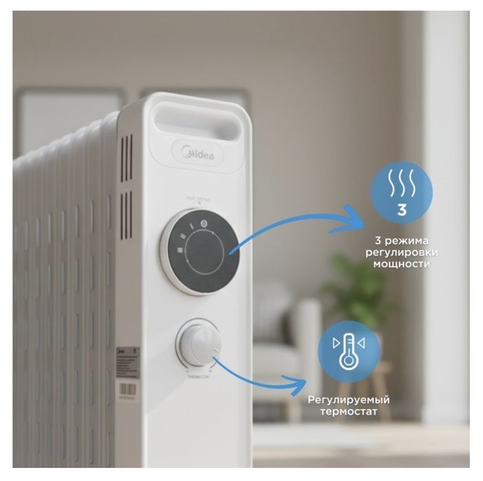 Обогреватель Midea почти новый