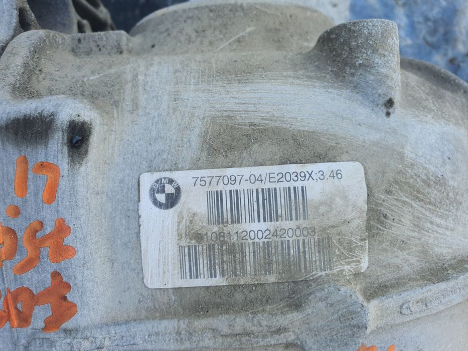 Grup diferențial spate bmw f01 f02 750i 750xi n63 408cp raport 3.46