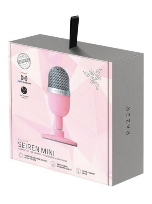 Микрофон Razer Seiren Mini розовый