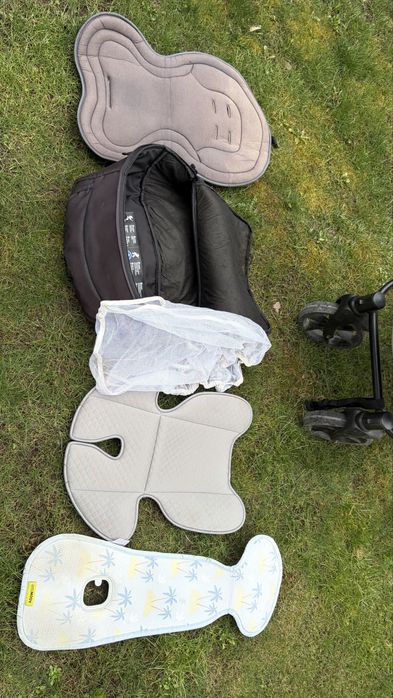 Комбинирана бебешка и детска количка 2 в 1 Tutis - Uno 3+, 142 Risso