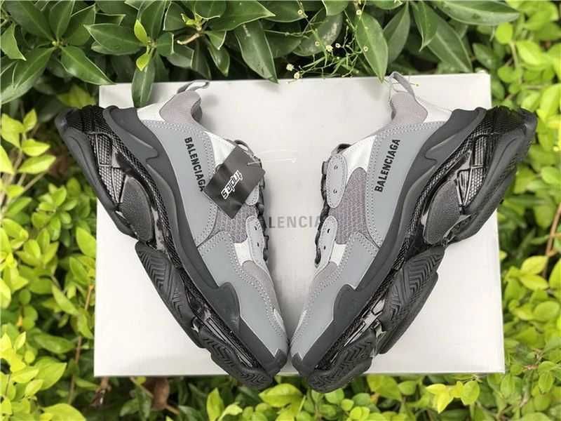 Balenciaga Triple S - Black/Dark Green/Olive
