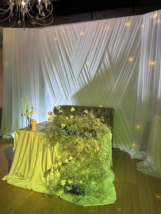 Оформление свадьбы и других мероприятий