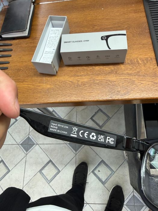 Smart Glasses CY01 | AI көзілдірік | Камера | Bluetooth
