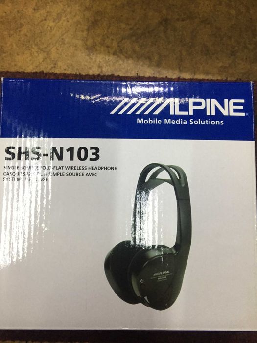 Наушники инфракрасные Alpine SHS-N103, 5000 пара