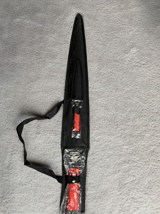 Sabie de vanatoare Ronin cadou cutit de aruncat inclus