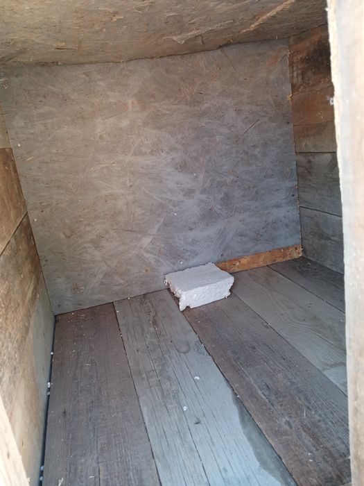 Новая будка утепленая