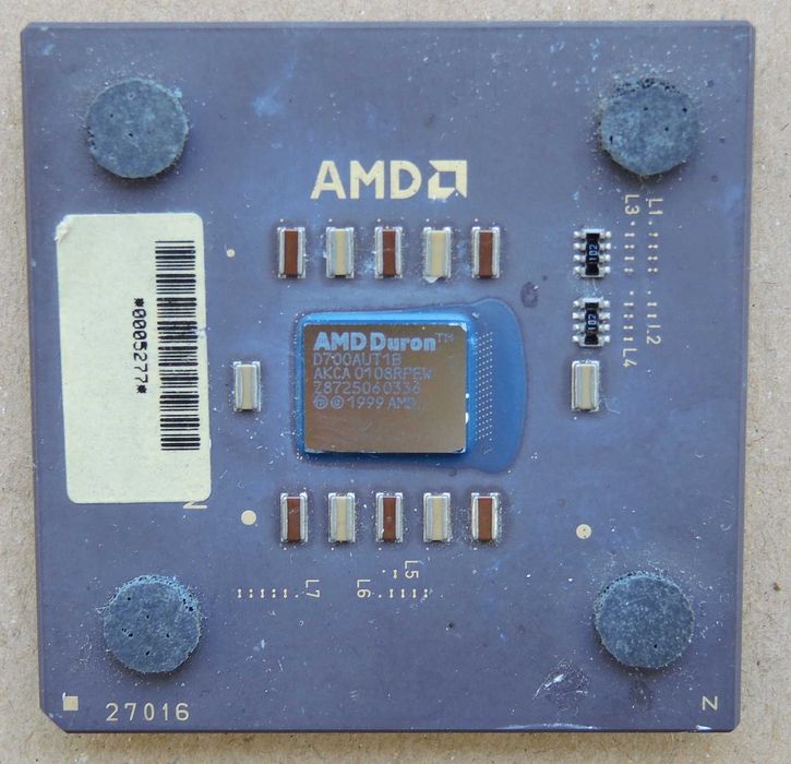 AMD Duron 700 D700AUT1B Socket 462/A Testat
