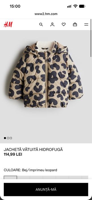 Set H&M animal print