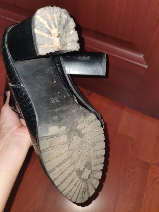 Cizme lungi cu toc Graceland