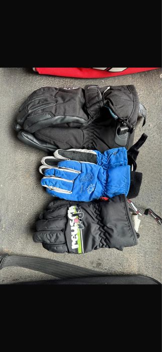 Детские лыжные ботинки с чехлом